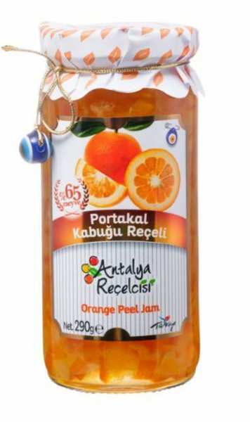 Antalya Recelcisi Portakal Kabuğu Receli Orange Peel Jam 290g
