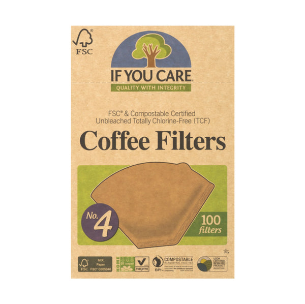 If You Care Coffee Filters #4 100ct