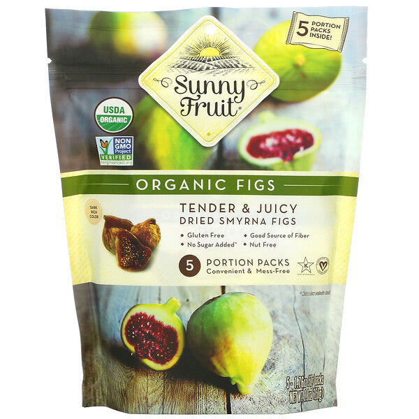 Sunny Dried Organic Figs 250g