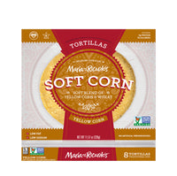 Maria&Ricardo's Tortilla 6in Soft Yellow Corn 8ct