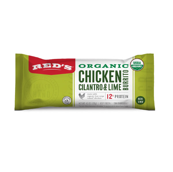 Red's Organic Chicken Cilantro&Lime Burrito 5oz