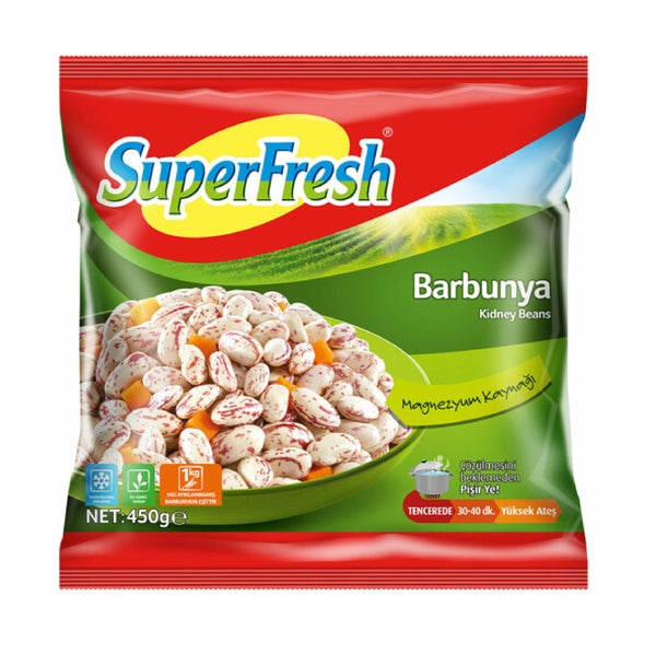 SuperFresh Dondurulmus Barbunya (Kidney Beans) 450g
