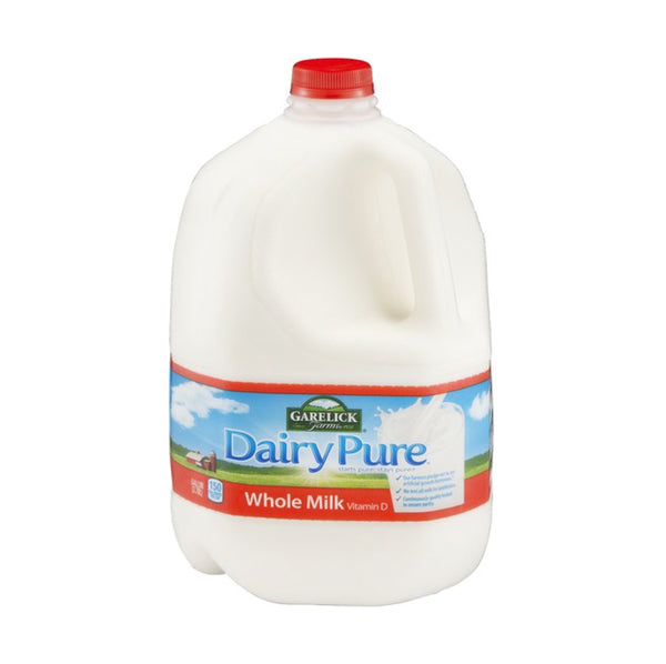 Garelick Dairy Pure Whole Milk (Tam Yağlı Süt) 1 Gallon
