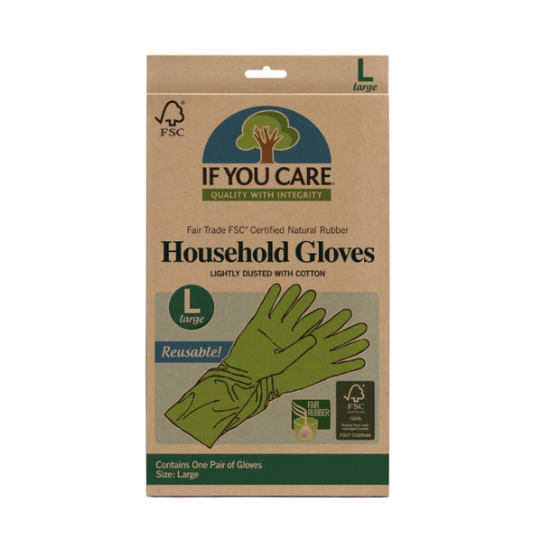 If You Care Reusable Household Gloves Large Size