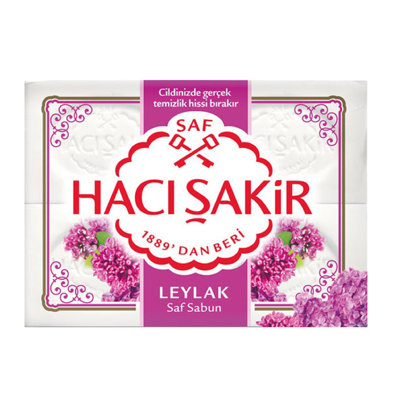 Hacı Şakir Leylak Saf Sabun (Lilac Bath Soap) 600g