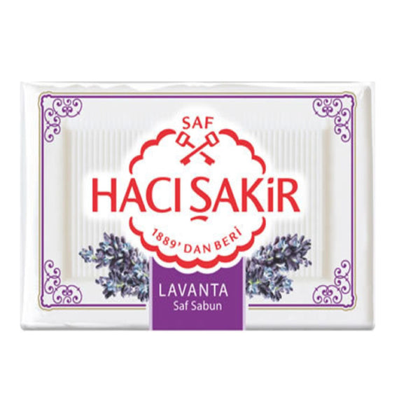Hacı Şakir Lavanta Saf Sabun (Lavender Bath Soap) 600g