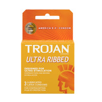 Trojan Ultra Ribbed Designed For Ultra Stimulation