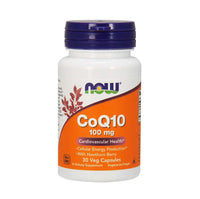 Now CoQ10 100mg Cardiovascular Health 50 Softgels