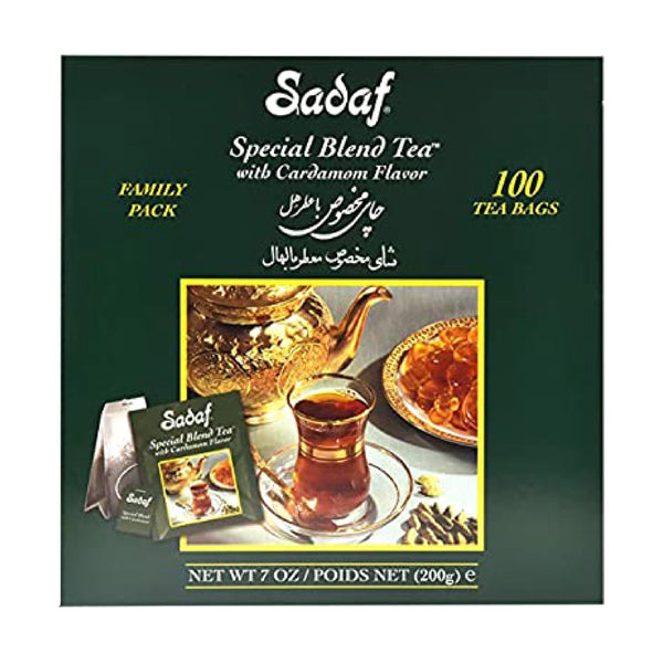 Sadaf Tea Cardamom (100 Tea Bags)
