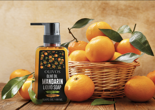 Olivos Mandarin Liquid Soap 450ml