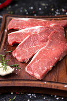 Halal Beef: Strip Steak per lb (Dana Kontrfile)