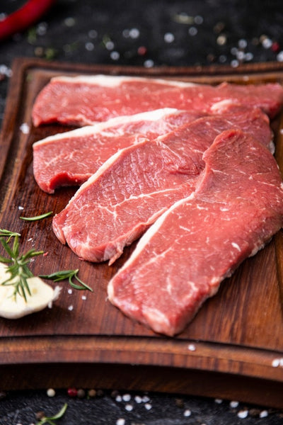 Halal Beef: Strip Steak per lb (Dana Kontrfile)
