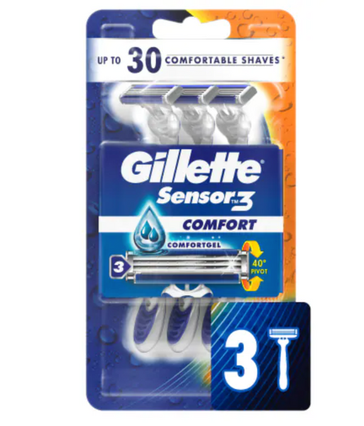 Gilette Blue 3 Cool 3 Pack
