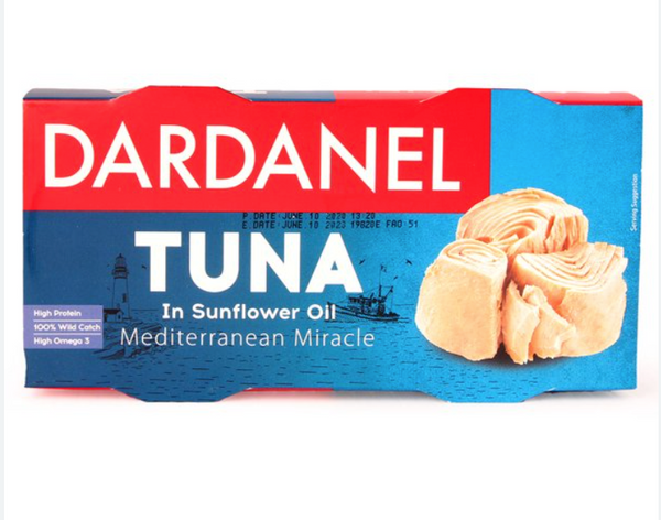 Dardanel Tuna in Sunflower Oil 2x140g