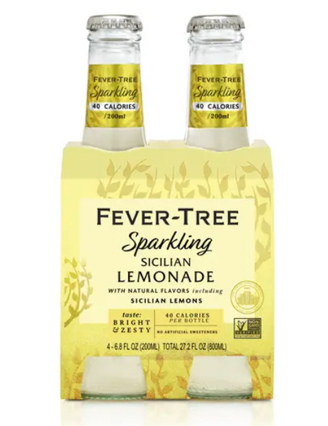 Fever Tree Sparkling Sicilian Lemonade 4pc