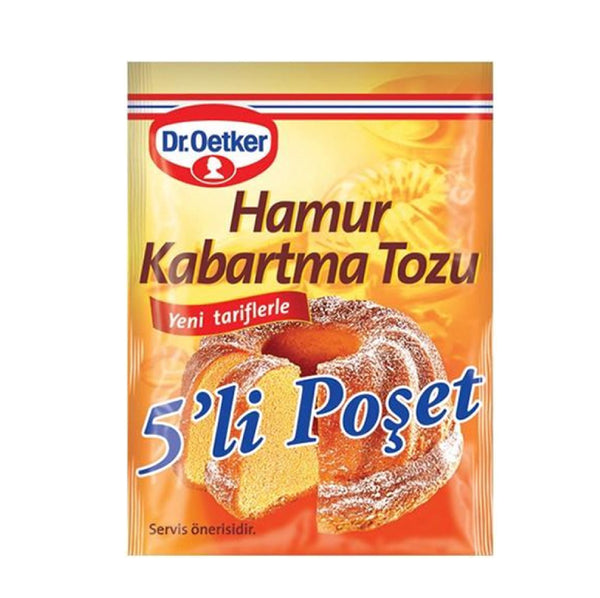 Dr. Oetker Hamur Kabartma Tozu (Baking Powder ) 5 Pouches