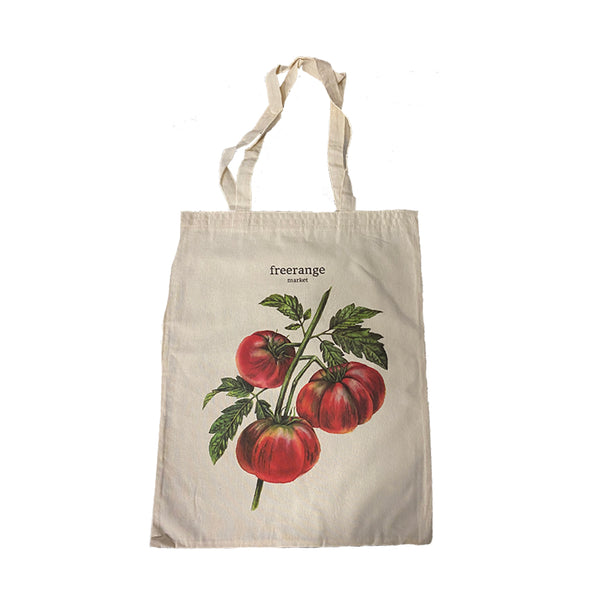Freerange Tomatoes Pattern Reusable Shopping Bag